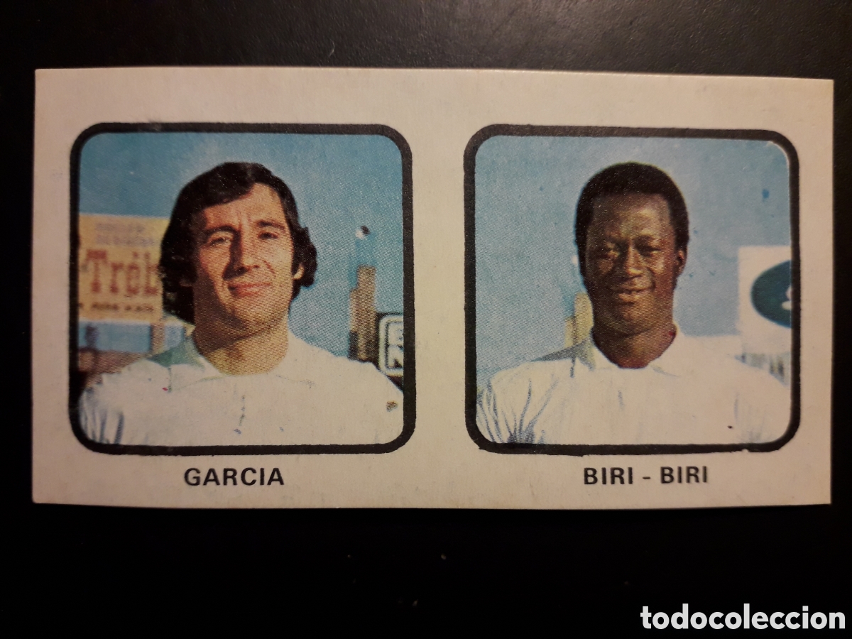 Cromos de F&uacute;tbol: GARC&Iacute;A/BIRI BIRI SEVILLA N&deg; 300 RUIZ ROMERO 1974 1975 74 75 DESPEGADO PEDIDO M&Iacute;NIMO 3&euro;.
