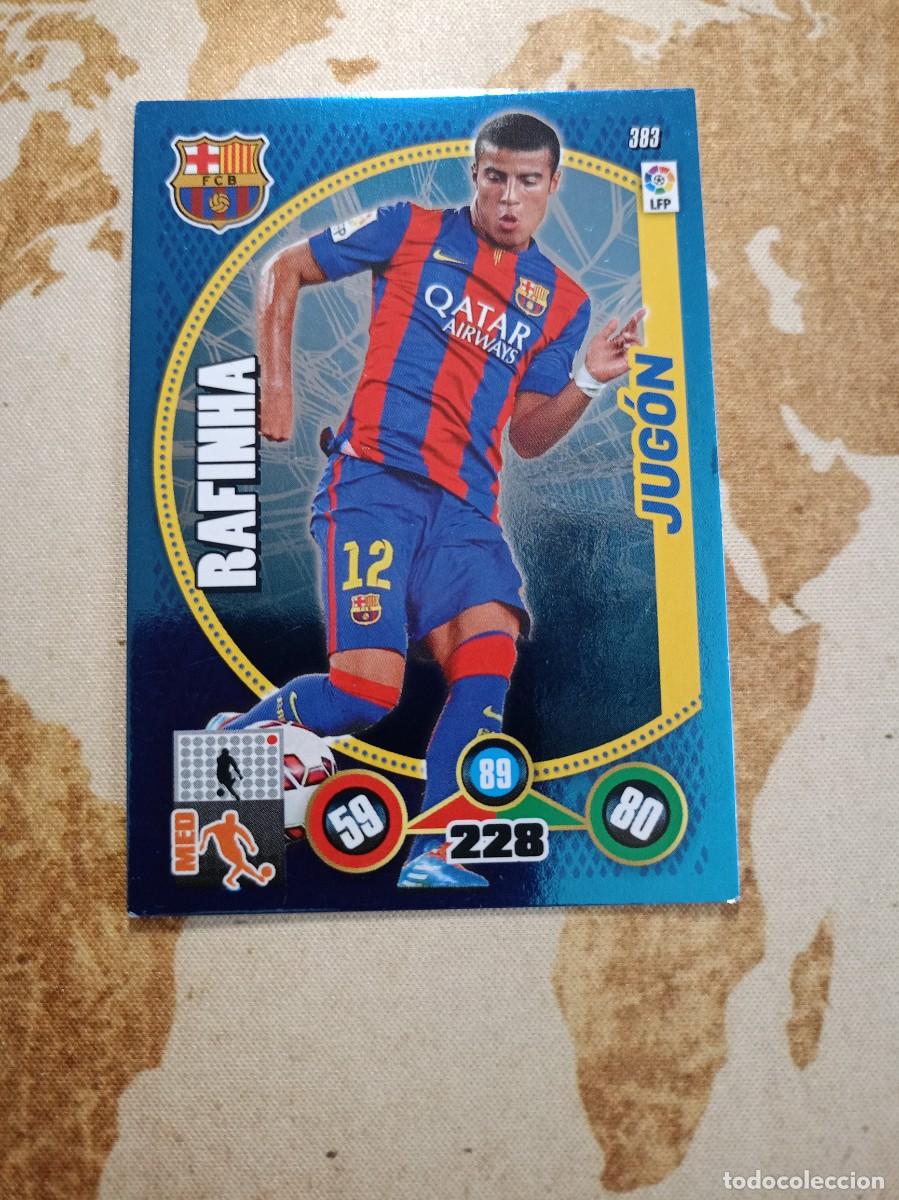Fu&szlig;ball-Sticker: Jug&oacute;n 383 RAFINHA Adrenalyn 2014-15