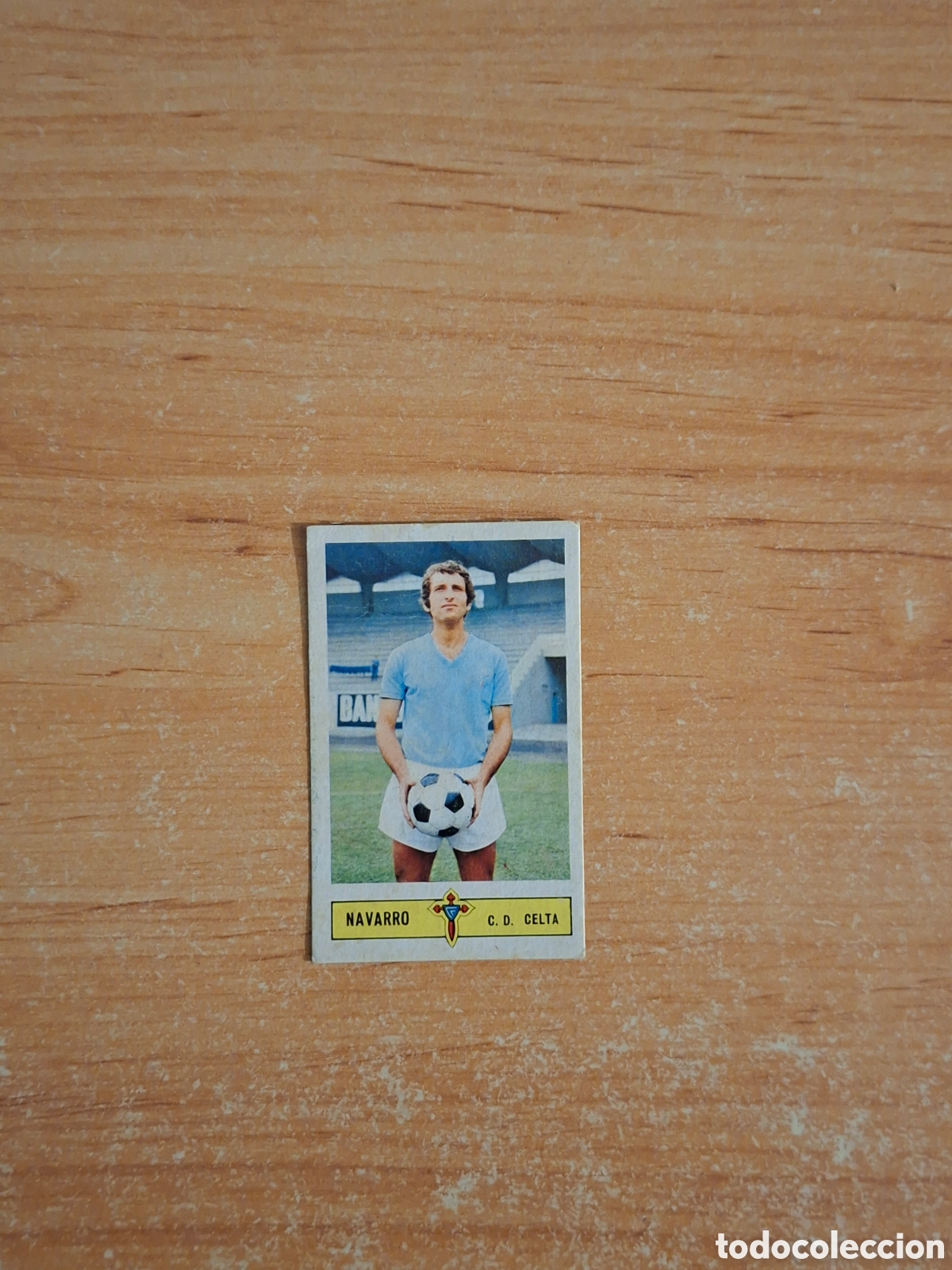 Fu&szlig;ball-Sticker: Este 73 74 navarro celta despegado por arriba ver fotos