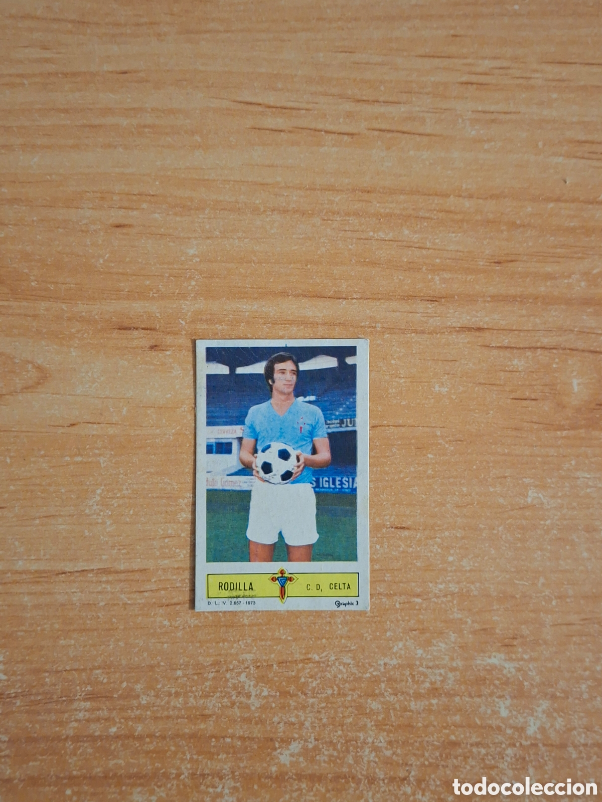 Figurine di Calcio: Este 73 74 rodilla celta despegado por arriba ver fotos