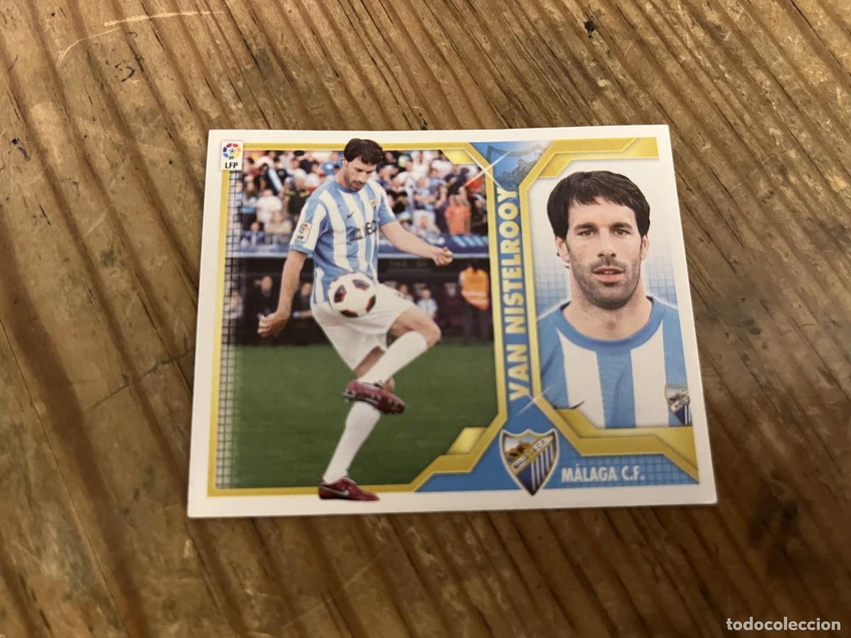 Figurine di Calcio: CROMO SIN PEGAR NUNCA PEGADO LIGA ESTE 11 12 2011 2012 ULTIMOS FICHAJES MALAGA # 1 VAN NISTELROOY