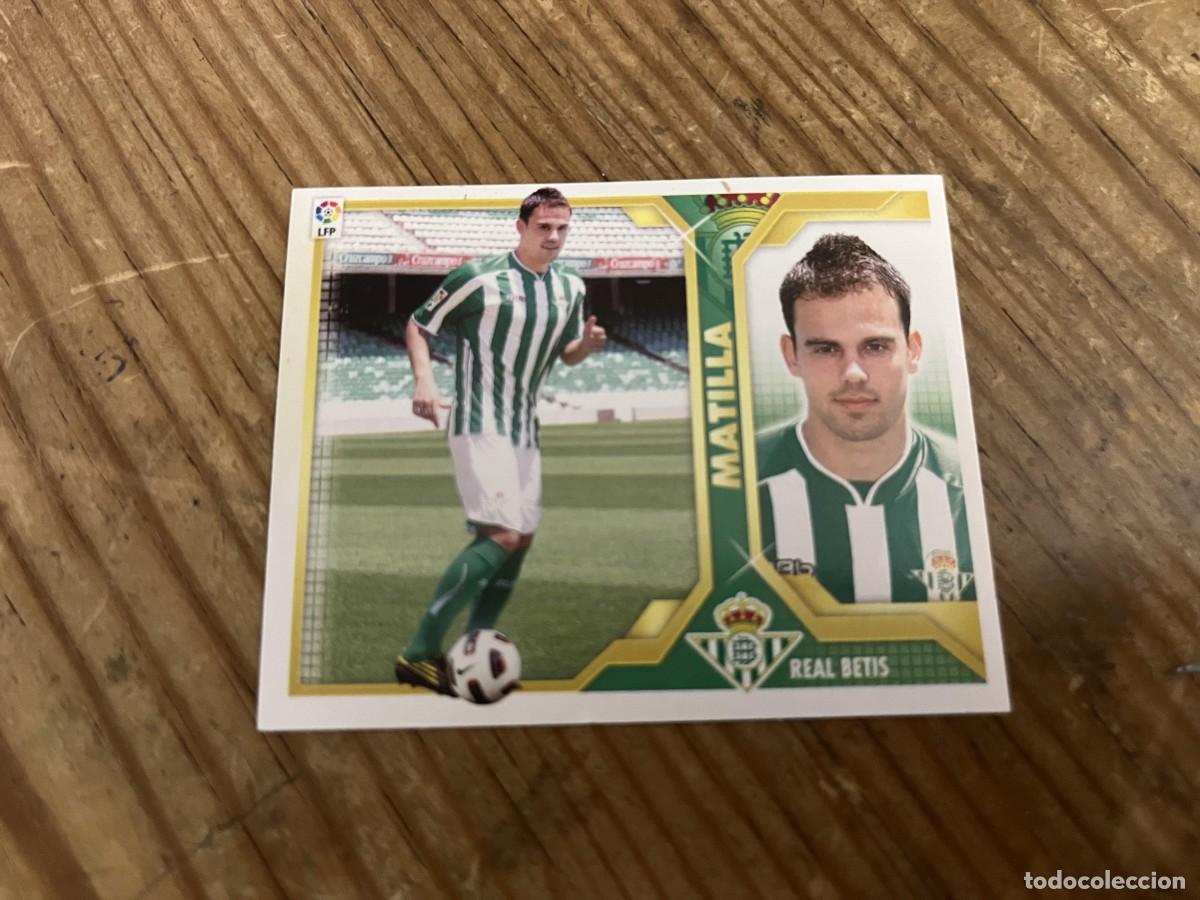 Fu&szlig;ball-Sticker: CROMO SIN PEGAR NUNCA PEGADO LIGA ESTE 11 12 2011 2012 ULTIMOS FICHAJES BETIS # 3 MATILLA