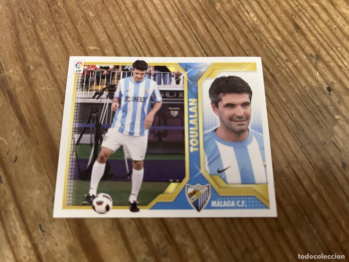 Fu&szlig;ball-Sticker: CROMO SIN PEGAR NUNCA PEGADO LIGA ESTE 11 12 2011 2012 ULTIMOS FICHAJES MALAGA # 4 TOULALAN
