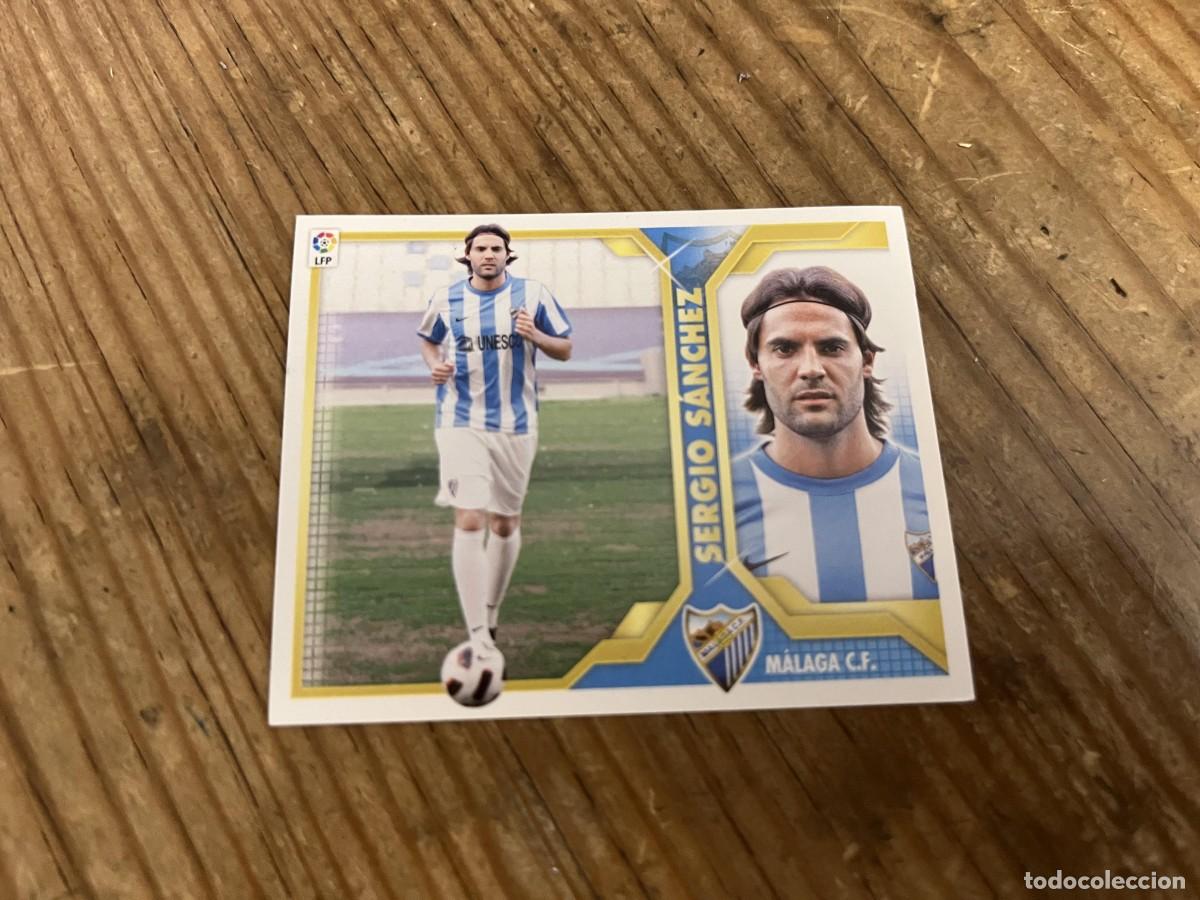 Cromos de f&uacute;tbol: CROMO SIN PEGAR NUNCA PEGADO LIGA ESTE 11 12 2011 2012 ULTIMOS FICHAJES MALAGA # 12 SERGIO SANCHEZ