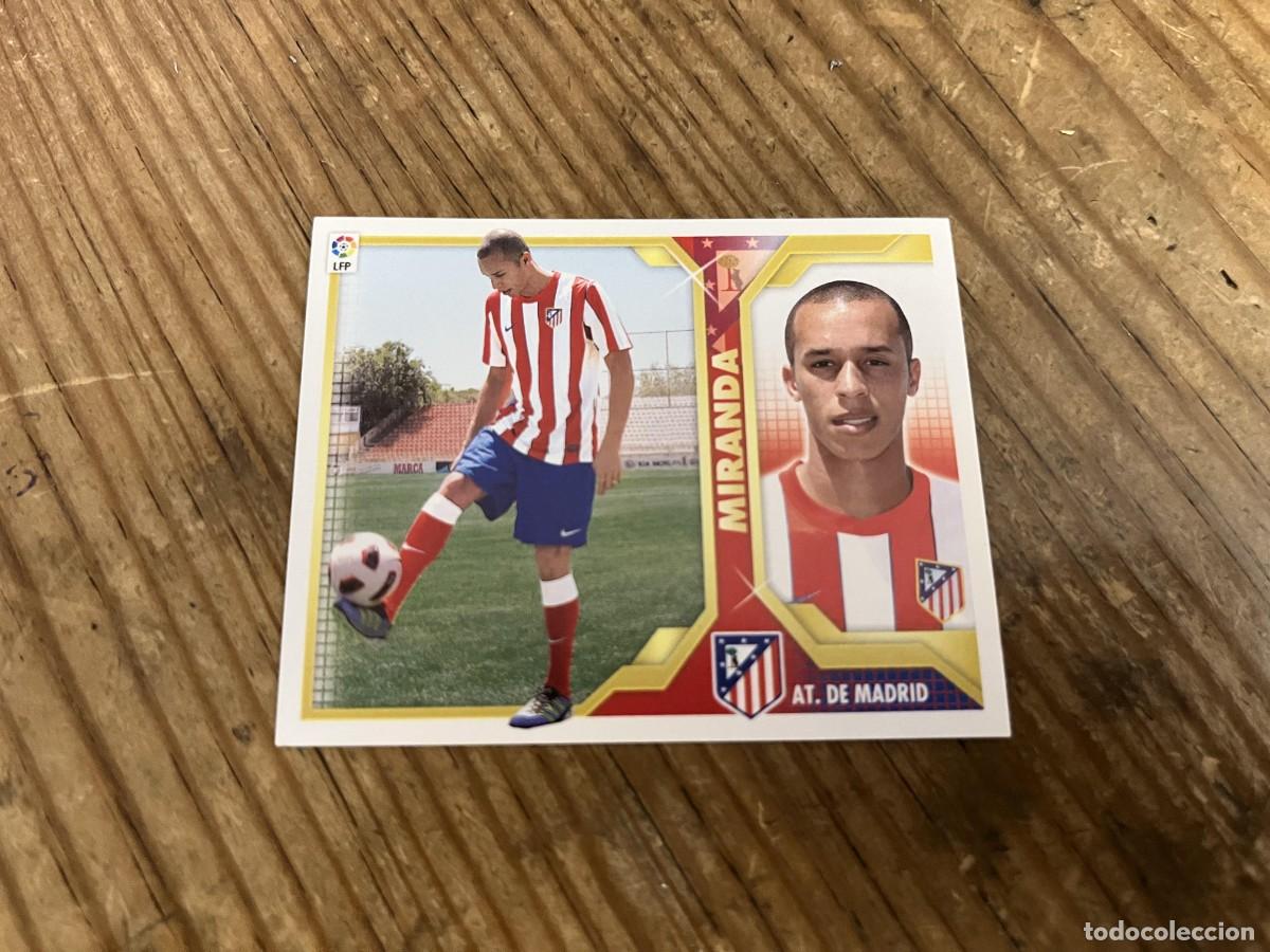 Fu&szlig;ball-Sticker: CROMO SIN PEGAR NUNCA PEGADO LIGA ESTE 11 12 2011 2012 ULTIMOS FICHAJES ATLETICO MADRID # 14 MIRANDA
