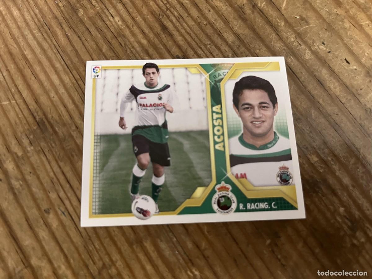 Figurine di Calcio: CROMO SIN PEGAR NUNCA PEGADO LIGA ESTE 11 12 2011 2012 ULTIMOS FICHAJES RACING SANTANDER # 24 ACOSTA