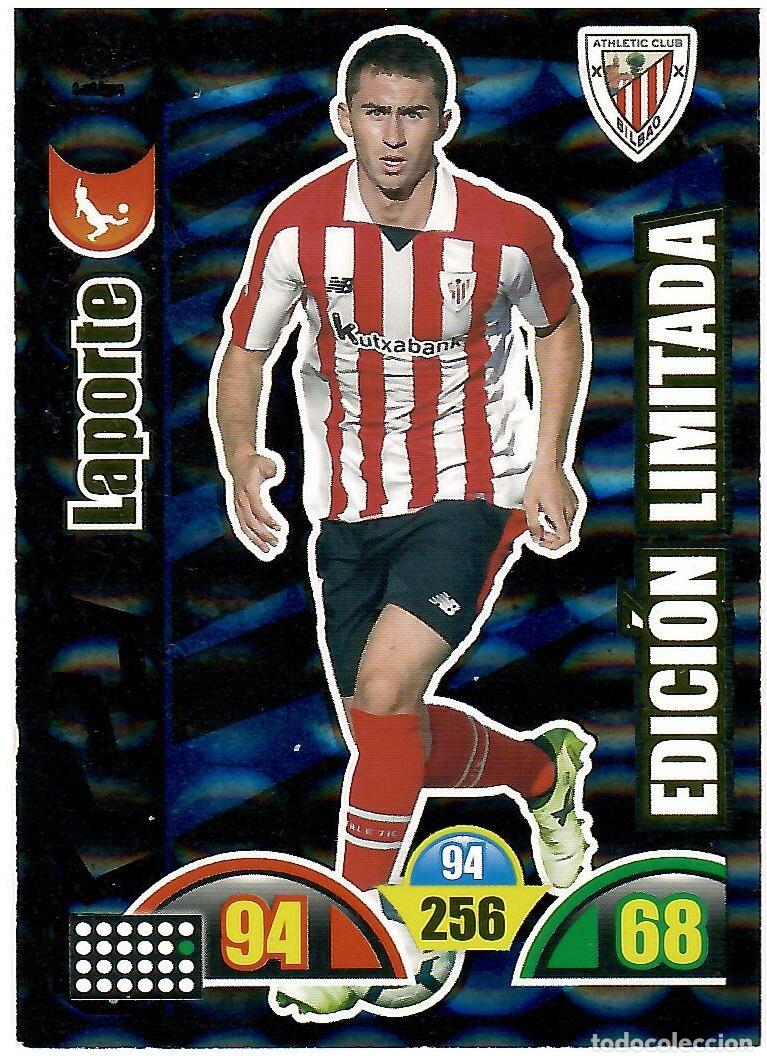 Fu&szlig;ball-Sticker: Laporte (Edicion Limitada) - Cromo del album Adrenalyn 2017-18