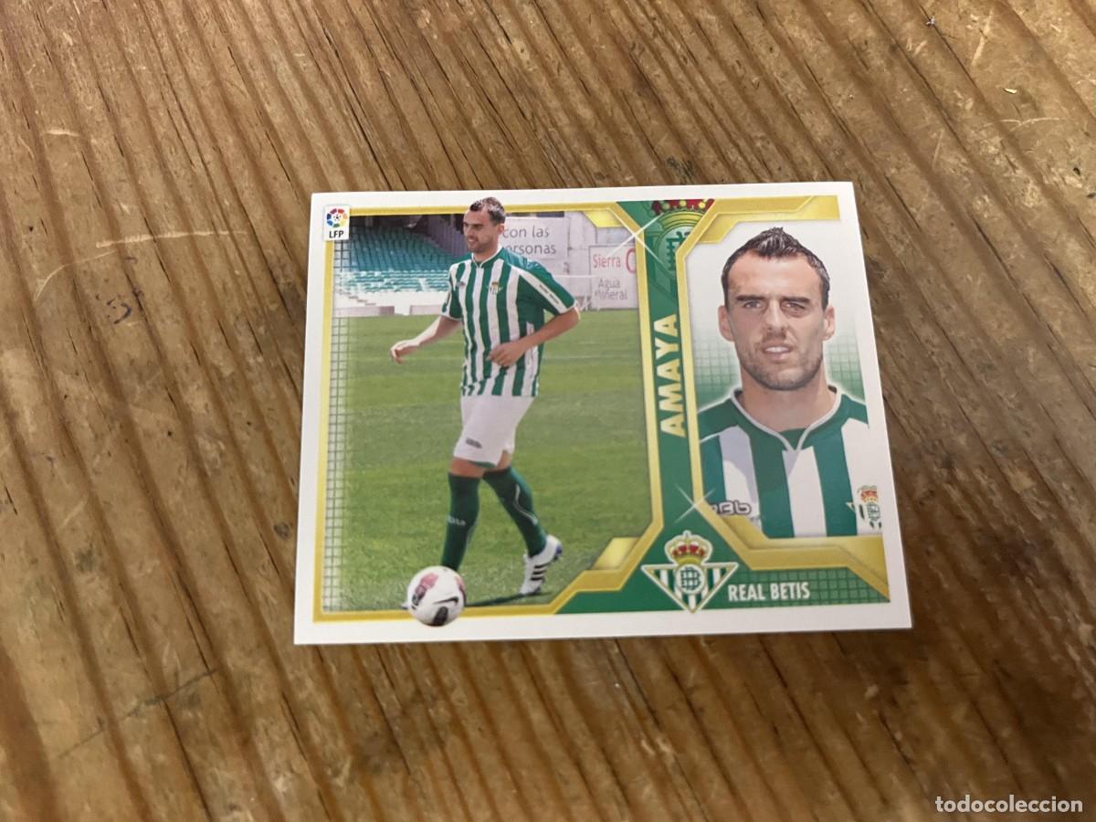 Cartes &agrave; collectionner de Football: CROMO SIN PEGAR NUNCA PEGADO LIGA ESTE 11 12 2011 2012 ULTIMOS FICHAJES BETIS # 28 AMAYA