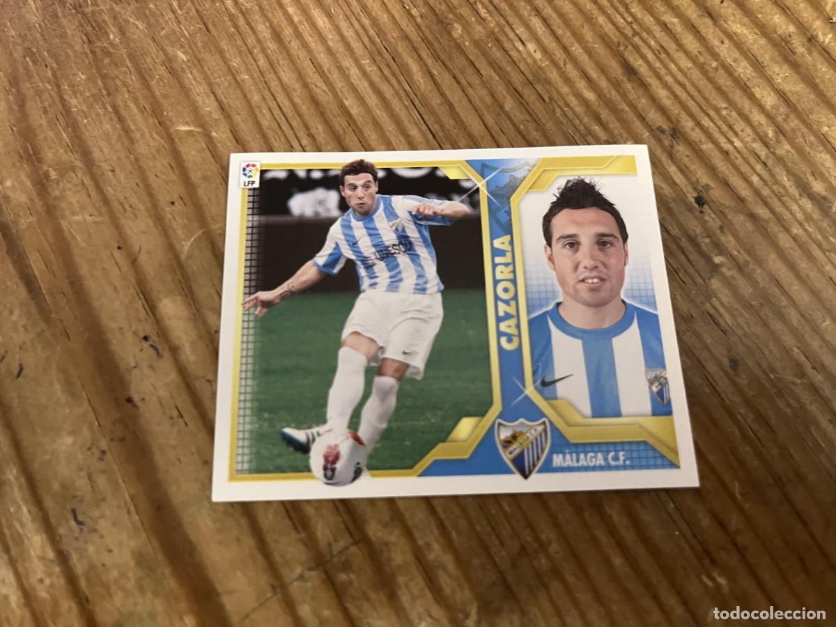 Figurine di Calcio: CROMO SIN PEGAR NUNCA PEGADO LIGA ESTE 11 12 2011 2012 ULTIMOS FICHAJES MALAGA # 31 CAZORLA