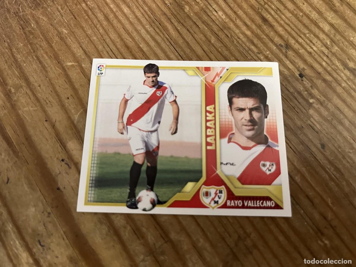 Cromos de F&uacute;tbol: CROMO SIN PEGAR NUNCA PEGADO LIGA ESTE 11 12 2011 2012 ULTIMOS FICHAJES RAYO VALLECANO # 36 LABAKA