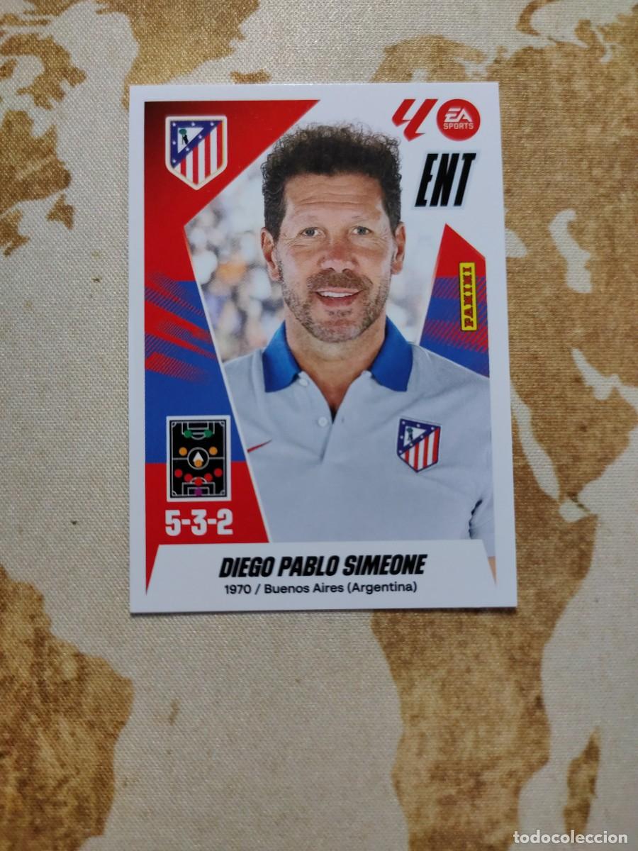 Cartes &agrave; collectionner de Football: Liga Este Atl&eacute;tico de Madrid 2 ENTRENADOR DIEGO PABLO SIME&Oacute;NE 2025-26