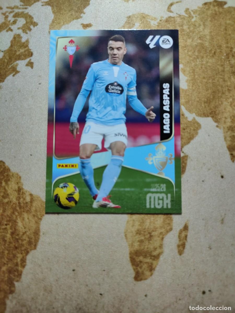 Football Stickers: Celta 126 IAGO ASPAS Megacracks MGK 2025-26