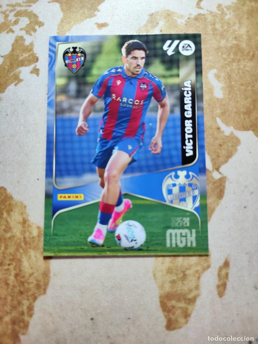 Fu&szlig;ball-Sticker: Levante 208 V&Iacute;CTOR GARC&Iacute;A Megacracks MGK 2025-26
