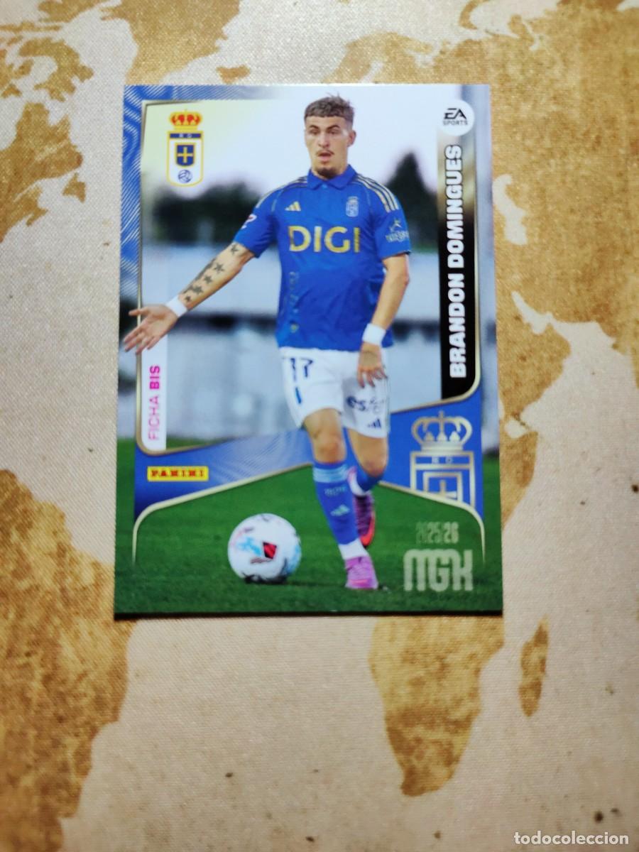 Cartes &agrave; collectionner de Football: Oviedo 287 Bis BRANDON DOM&Iacute;NGUES Megacracks MGK 2025-26