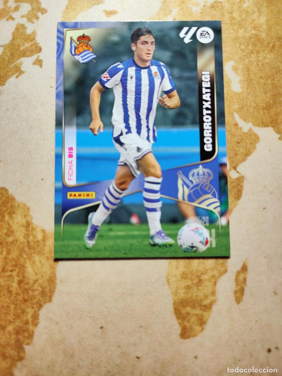 Fu&szlig;ball-Sticker: Real Sociedad 316 Bis GORROTXATEGI Megacracks MGK 2025-26