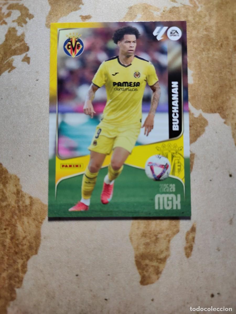 Cromos de f&uacute;tbol: Villarreal 373 BUCHANAN Megacracks MGK 2025-26