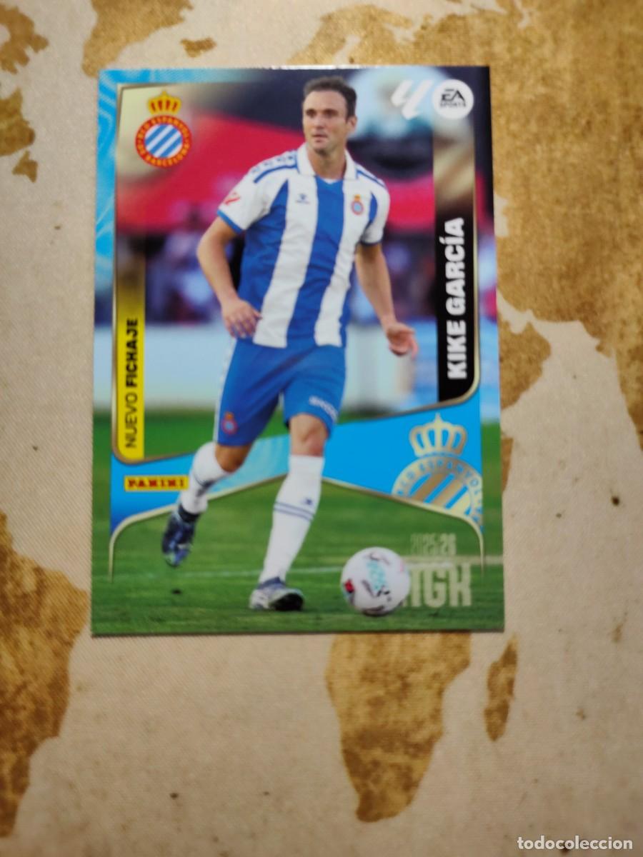 Fu&szlig;ball-Sticker: Nuevo Fichaje 445 KIKE GARC&Iacute;A Megacracks MGK 2025-26
