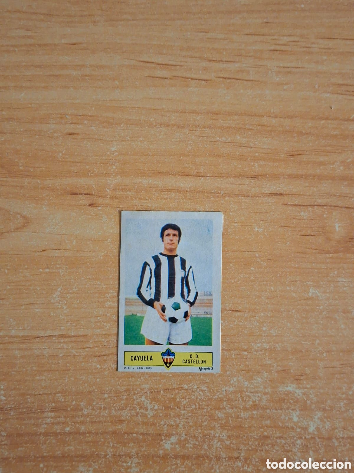 Figurine di Calcio: Este 73 74 cayuela castellon despegado por arriba ver fotos