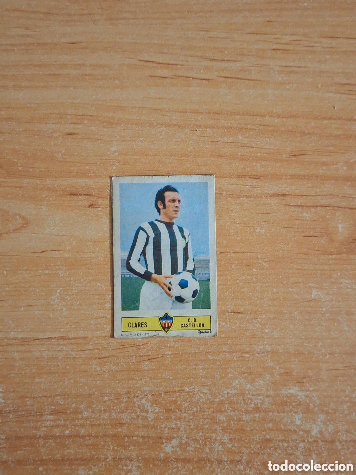 Figurine di Calcio: Este 73 74 clares castellon despegado por arriba ver fotos