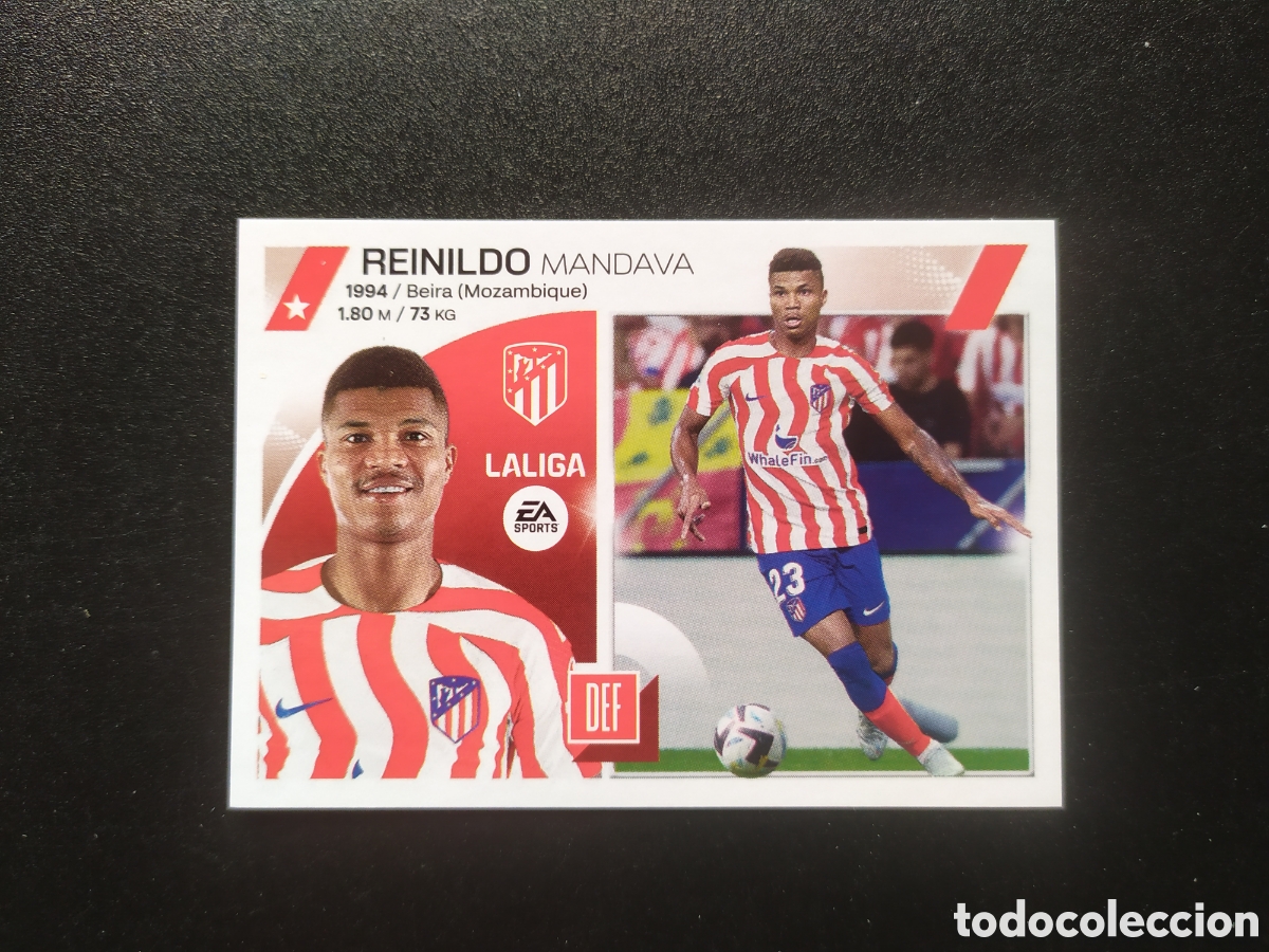 Fu&szlig;ball-Sticker: Liga este 2023 2024 23 24 panini Reinildo n&deg; 9 Atl&eacute;tico Madrid