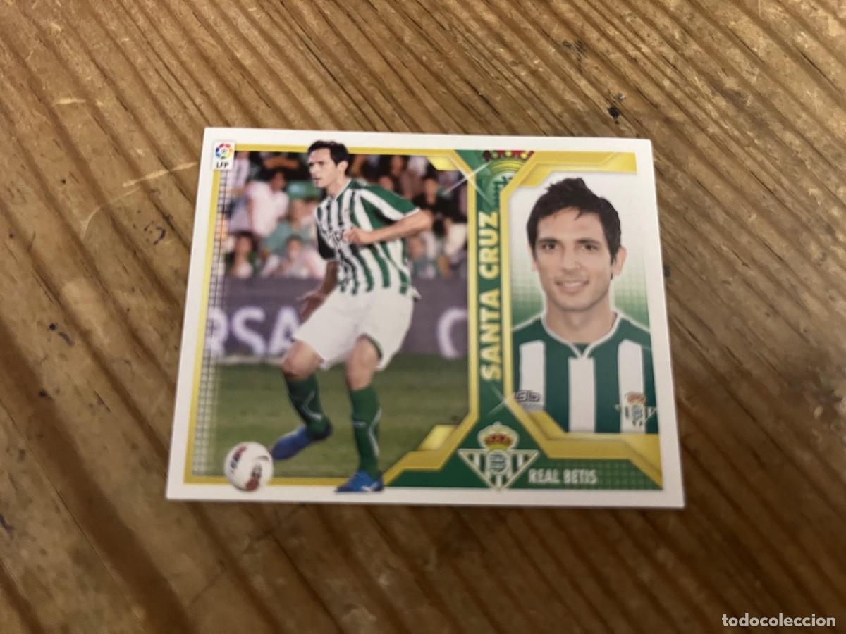 Cromos de Futebol: CROMO SIN PEGAR NUNCA PEGADO LIGA ESTE 11 12 2011 2012 ULTIMOS FICHAJES BETIS # 52 SANTA CRUZ