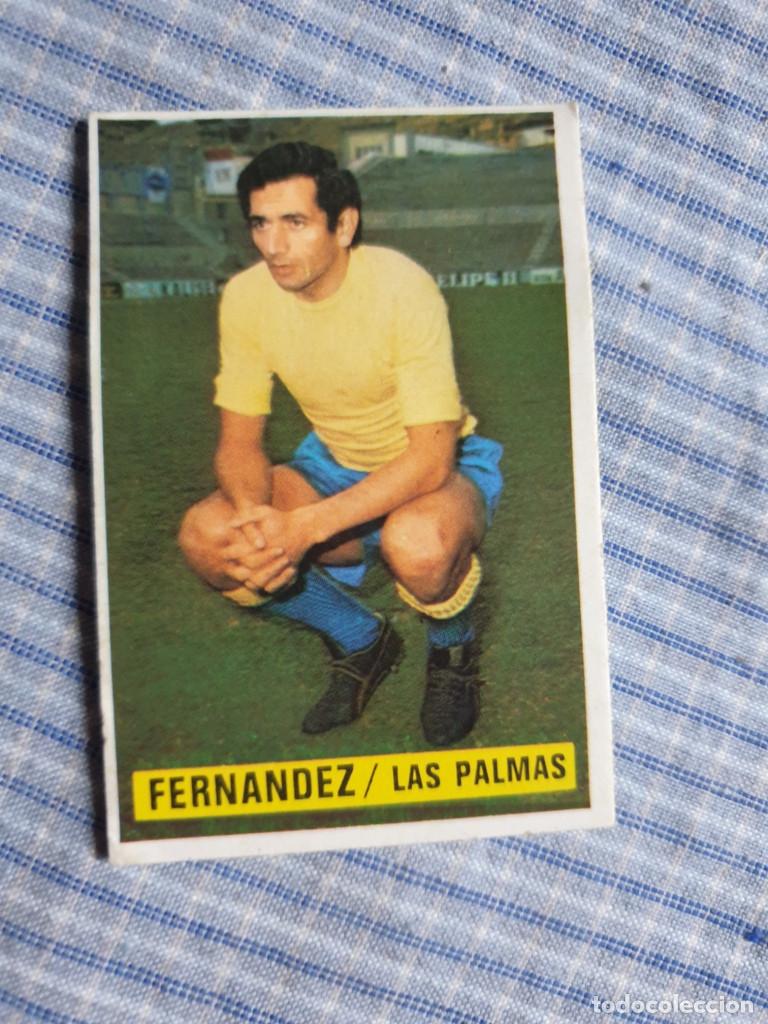 Figurine di Calcio: Cromo Liga 74/75. Ediciones Este. Fern&aacute;ndez. Las Palmas. Cromo sin usar. Estado ver imagen