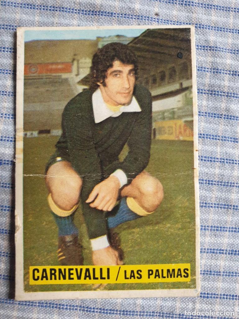 Figurine di Calcio: Cromo Liga 74/75. Ediciones Este. Carnevalli. Las Palmas. Cromo sin usar. Estado ver imagen