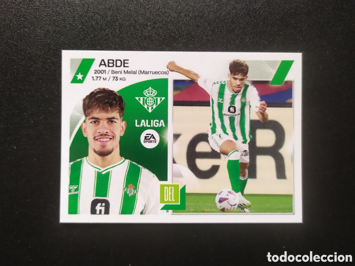 Fu&szlig;ball-Sticker: Liga este 2023 2024 23 24 panini Abde coloca n&deg; 14 bis Real Betis