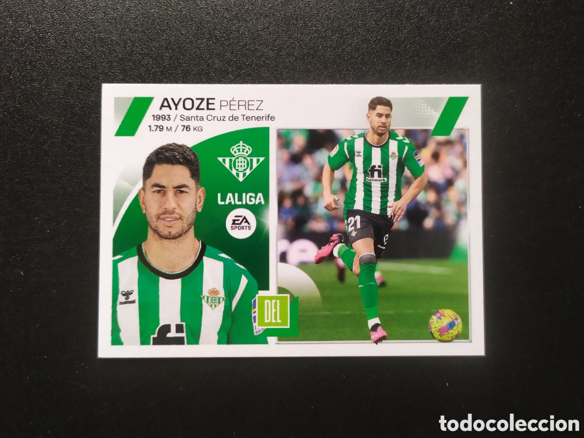Cromos de Futebol: Liga este 2023 2024 23 24 panini Ayoze n&deg; 19 Real Betis