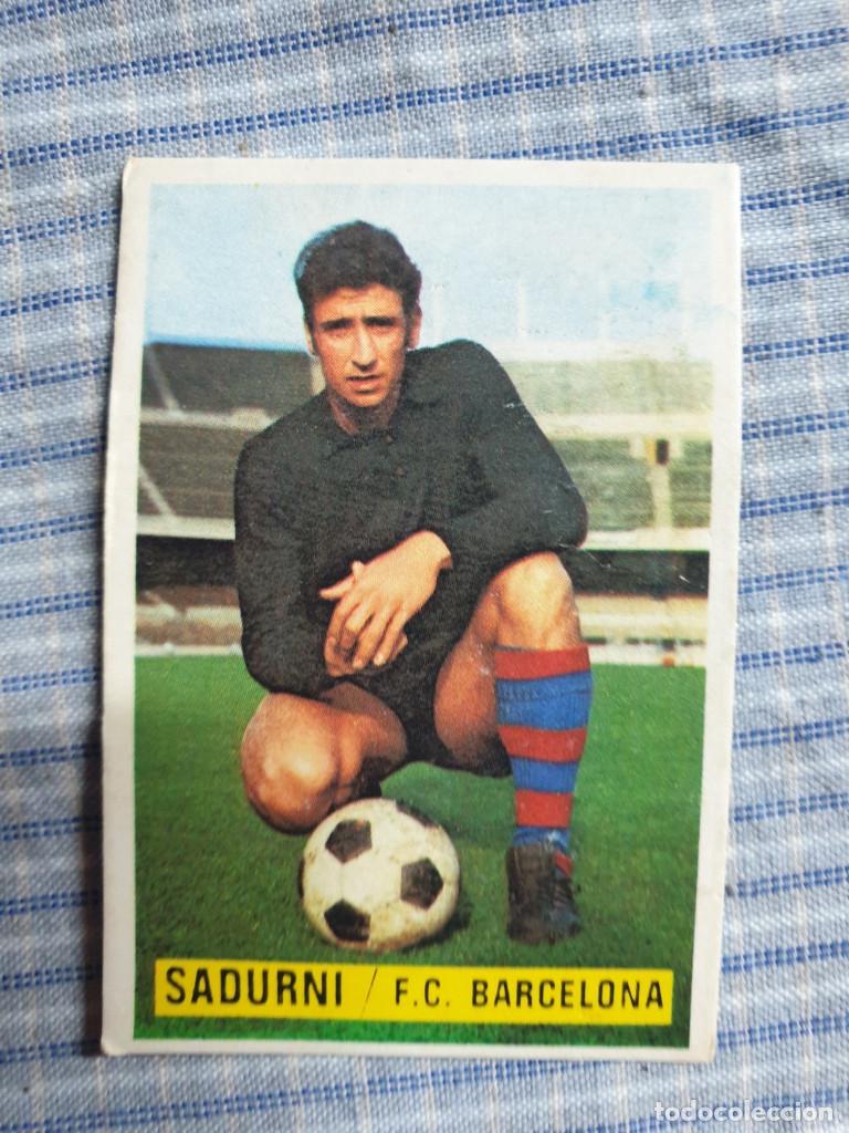 Cromos de f&uacute;tbol: Cromo Liga 74/75. Ediciones Este. Sadurni. C.F. Barcelona. Estado ver im&aacute;genes.