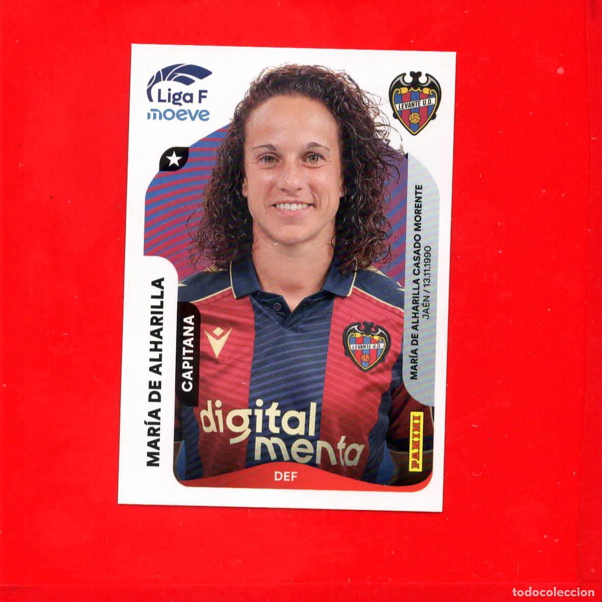 Fu&szlig;ball-Sticker: 226 Mar&iacute;a de Alharilla - LEVANTE U.D. - Liga Femenina F 2025 2026 25 26 - Sin definir