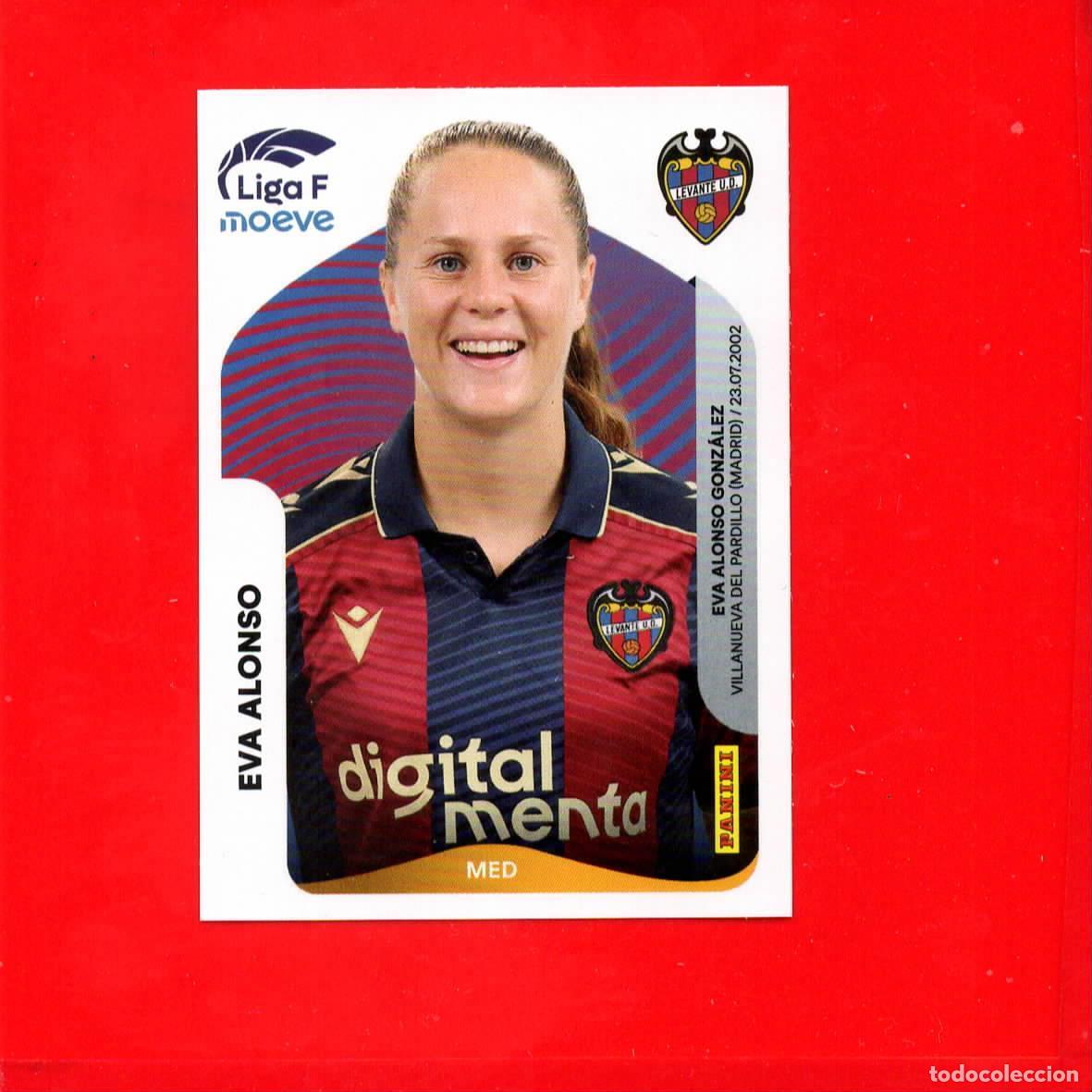 Fu&szlig;ball-Sticker: 233 Eva alonso - LEVANTE U.D. - Liga Femenina F 2025 2026 25 26 - Sin definir
