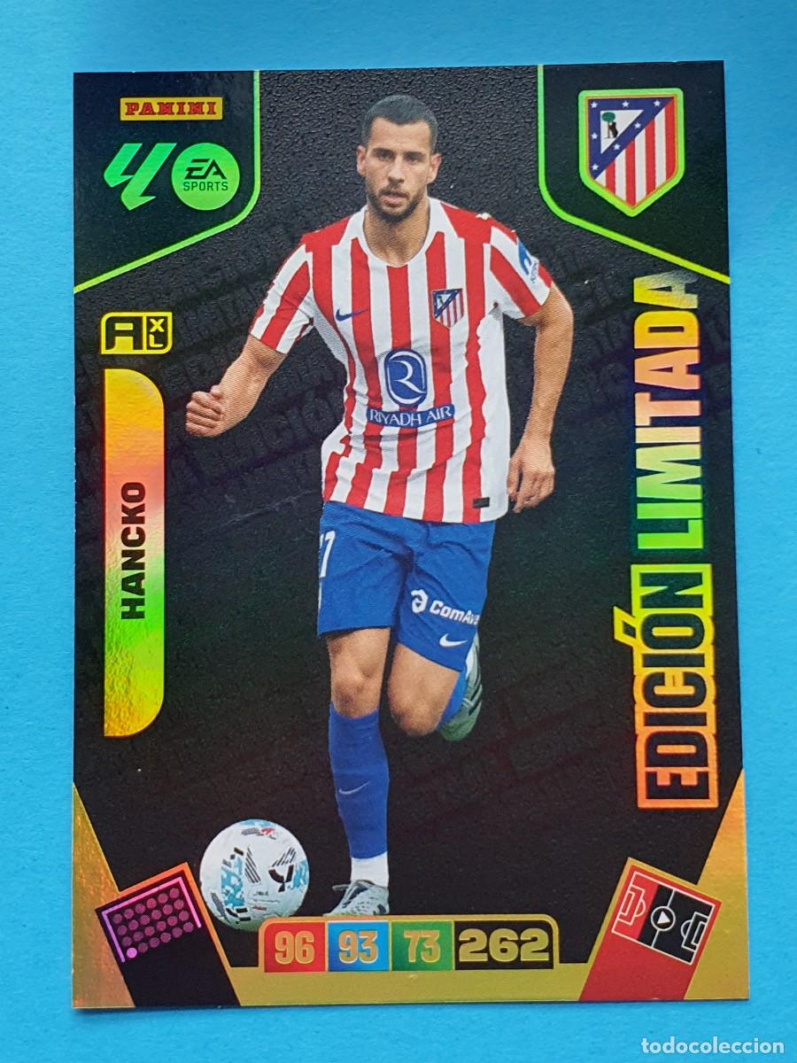 Cromos de f&uacute;tbol: Edici&oacute;n Limitada HANCKO (Atl&eacute;tico Madrid) - Adrenalyn XL LaLiga 2025-26