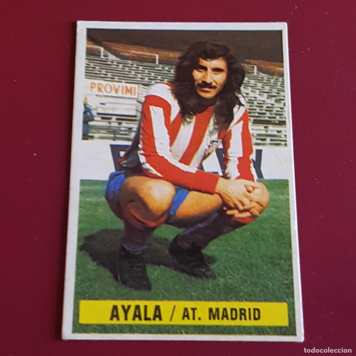 Football Stickers: ESTE - CAMPEONATOS DE LIGA 1974 1975 - 74 75 - A MADRID - AYALA - NUNCA PEGADO