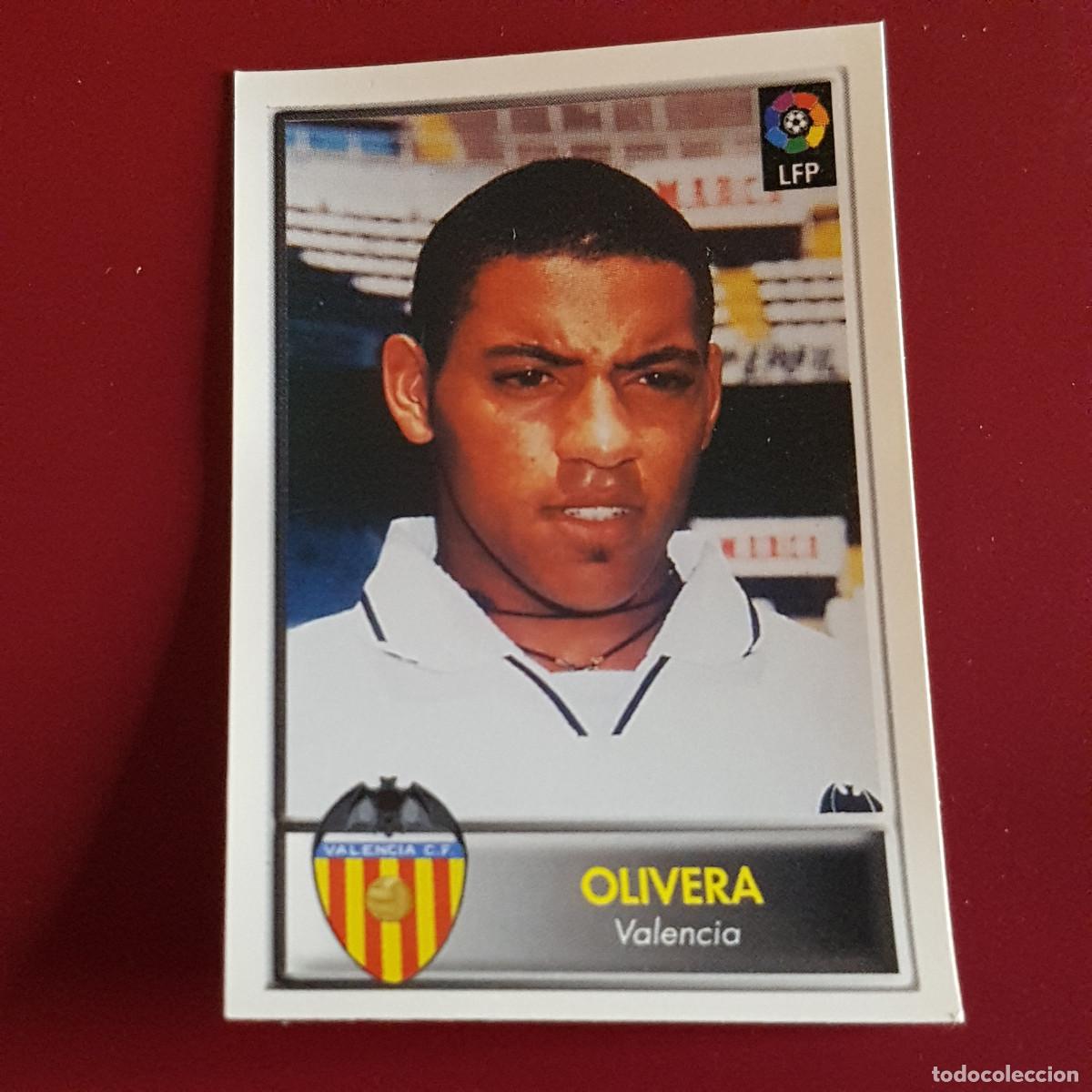 Fu&szlig;ball-Sticker: BOLLYCAO - FUTBOL 97 98 - 1997 1998 - VALENCIA - OLIVERA - 259 - NUNCA PEGADO