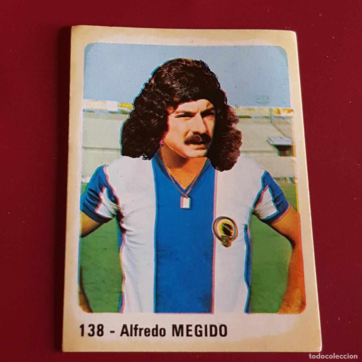 Fu&szlig;ball-Sticker: CROMOCROM - FUTBOL 80 81 - 1980 1981 - HERCULES - MEGIDO 138 - NUNCA PEGADO