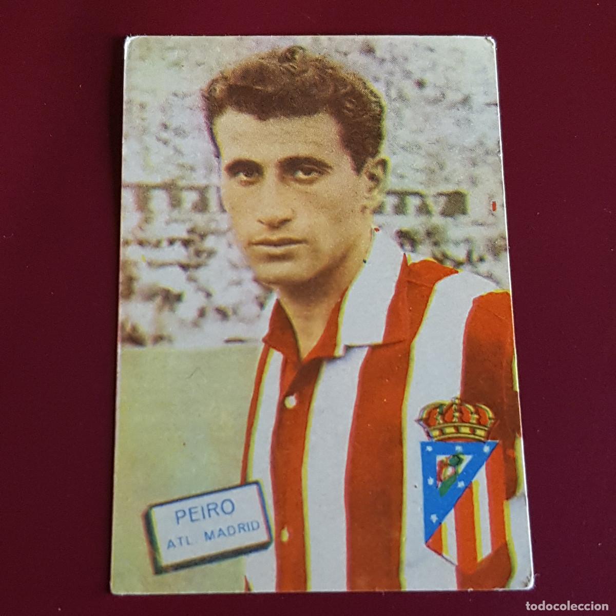 Fu&szlig;ball-Sticker: FHER DISGRA - CAMPEONATO DE LIGA 1961 1962 - 61 62 - A MADRID - PEIRO - NUNCA PEGADO