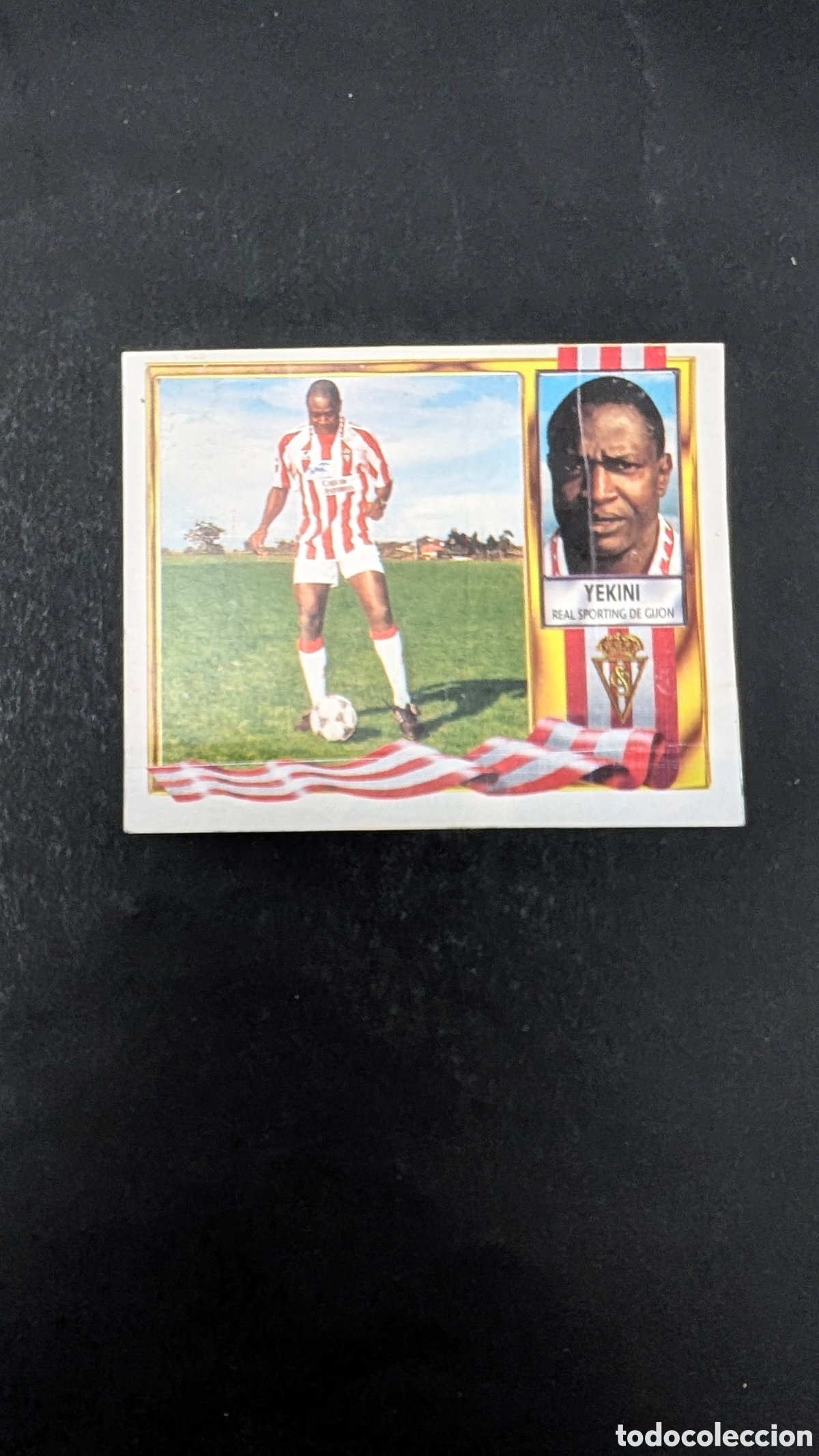 Cromos de F&uacute;tbol: YEKINI SPORTING GIJON COLOCA LIGA ESTE 1995/96 95 96 VENTANILLA