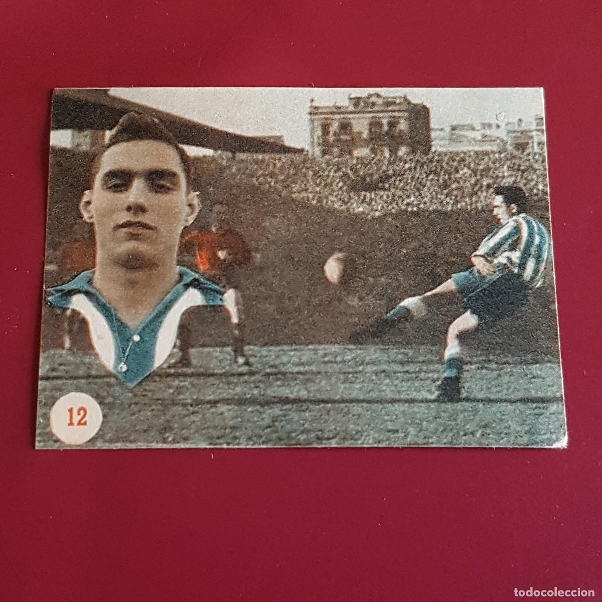 Figurine di Calcio: FHER - ESCENAS DEPORTIVAS DE TODO EL MUNDO 1953 - 53 - ESPA&Ntilde;OL - ARGILES 12 - NUNCA PEGADO