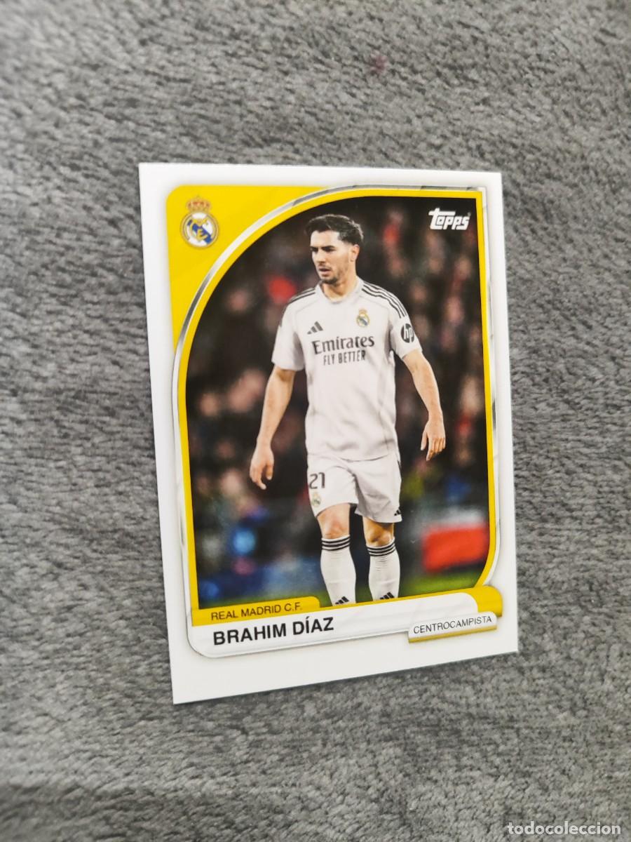 Fu&szlig;ball-Sticker: 14 TIN REAL MADRID 25 26 BRAHIM D&Iacute;AZ BASE CARD TOPPS 2025 2026