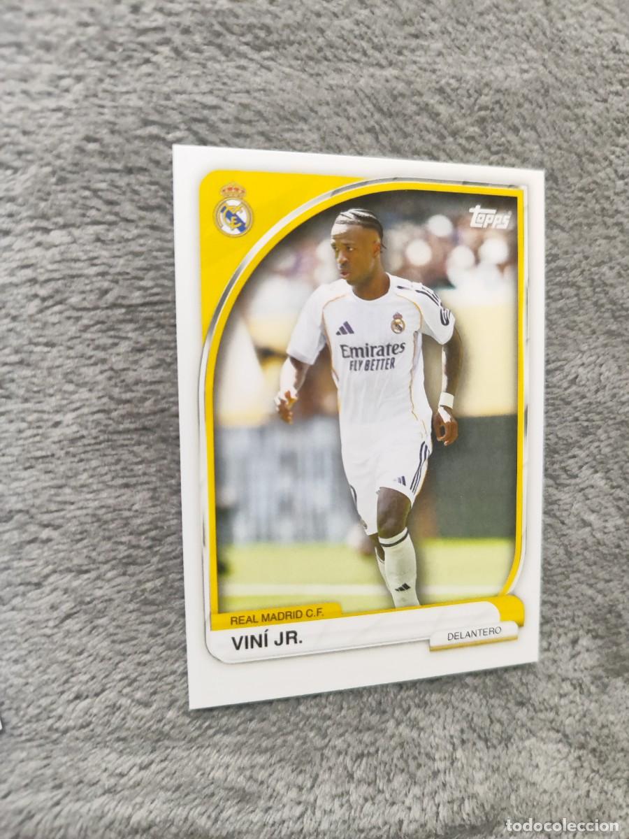 Cromos de Futebol: 18 TIN REAL MADRID 25 26 VIN&Iacute; JR. BASE CARD TOPPS 2025 2026