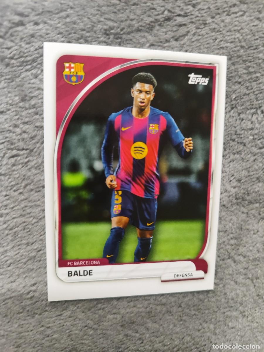 Fu&szlig;ball-Sticker: 5 TIN BARCELONA 25 26 BALDE FIRST TEAM TOPPS 2025 2026