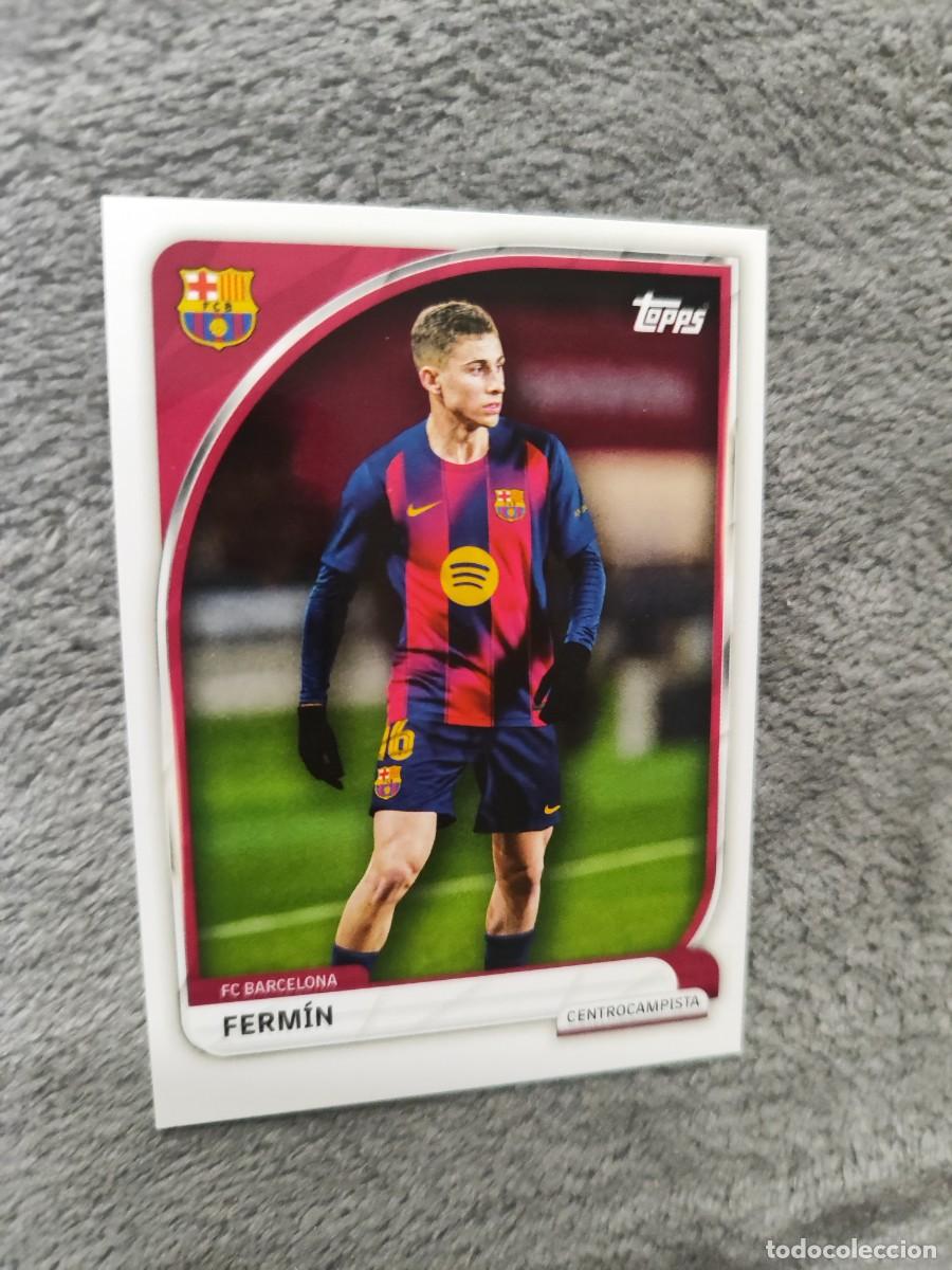 Fu&szlig;ball-Sticker: 12 TIN BARCELONA 25 26 FERM&Iacute;N FIRST TEAM TOPPS 2025 2026