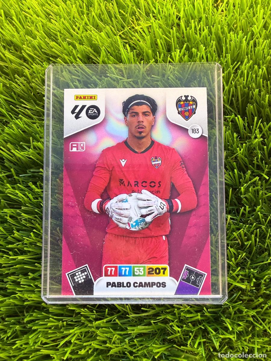 Cromos de F&uacute;tbol: N&ordm; 183 Pablo Campos Levante UD Adrenalyn XL 25 26