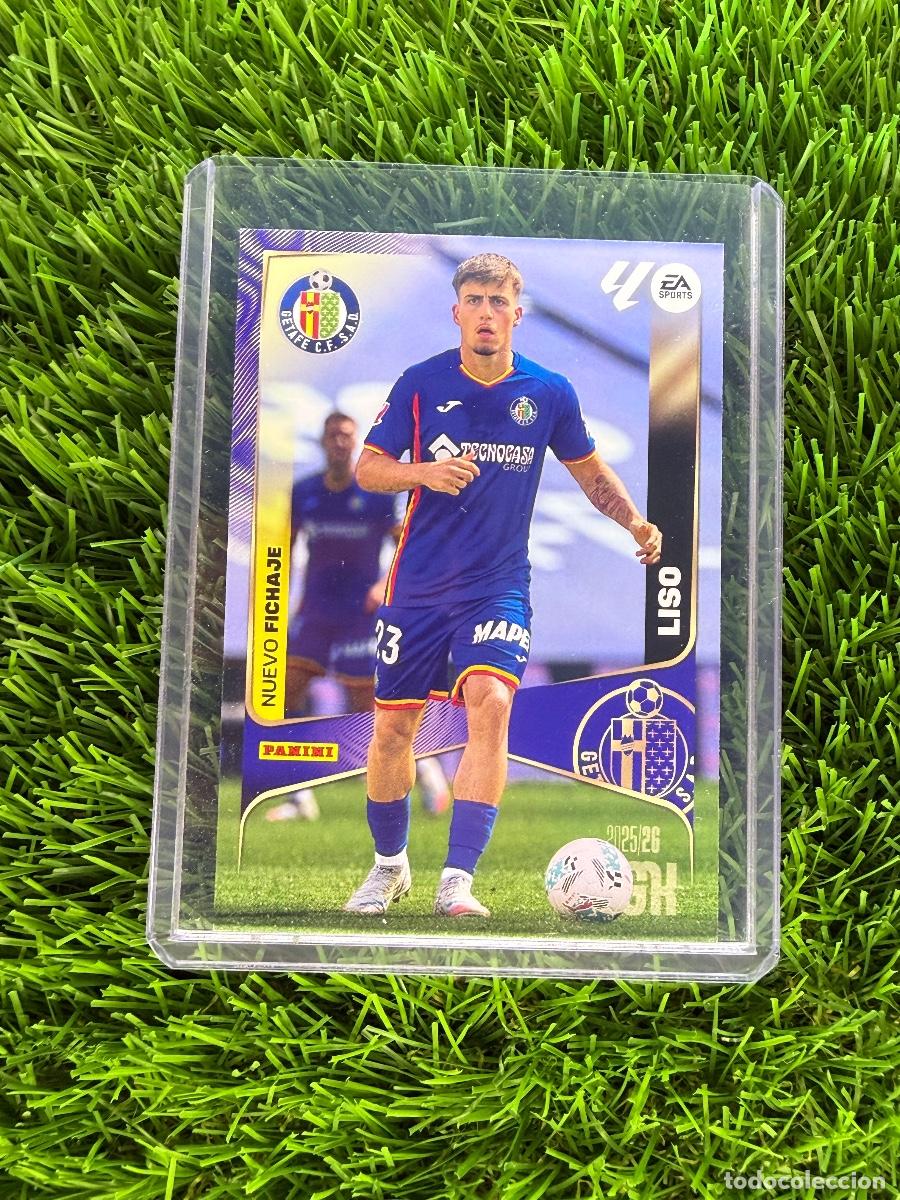 Cromos de f&uacute;tbol: N&ordm; 479 Liso Nuevo Fichaje Getafe CF Megacracks 25 26