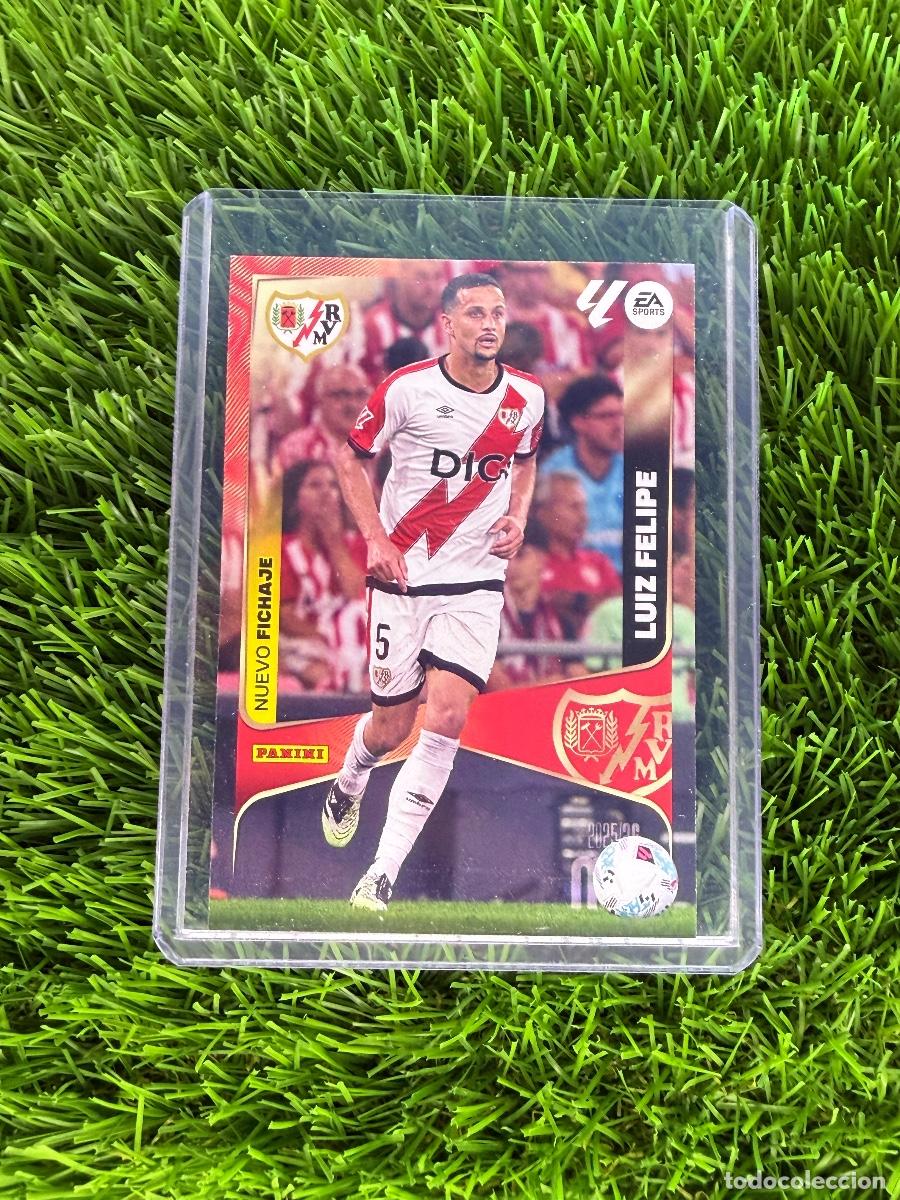 Cromos de F&uacute;tbol: N&ordm; 480 Luiz Felipe Nuevo Fichaje Rayo Vallecano Megacracks 25 26