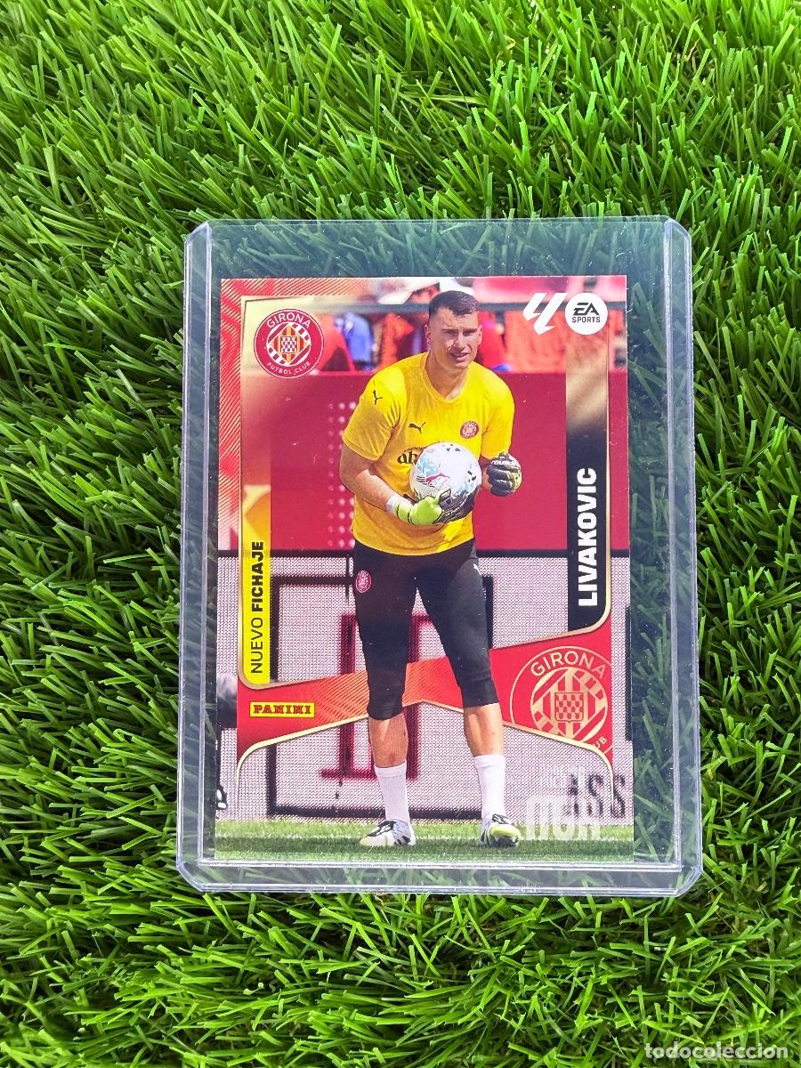 Fu&szlig;ball-Sticker: N&ordm; 493 Livakovic Nuevo Fichaje Girona FC Megacracks 25 26