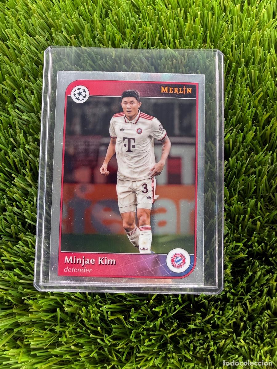 Fu&szlig;ball-Sticker: N&ordm; 115 Minjae Kim Bayern de Munich Merlin Chrome 24 25