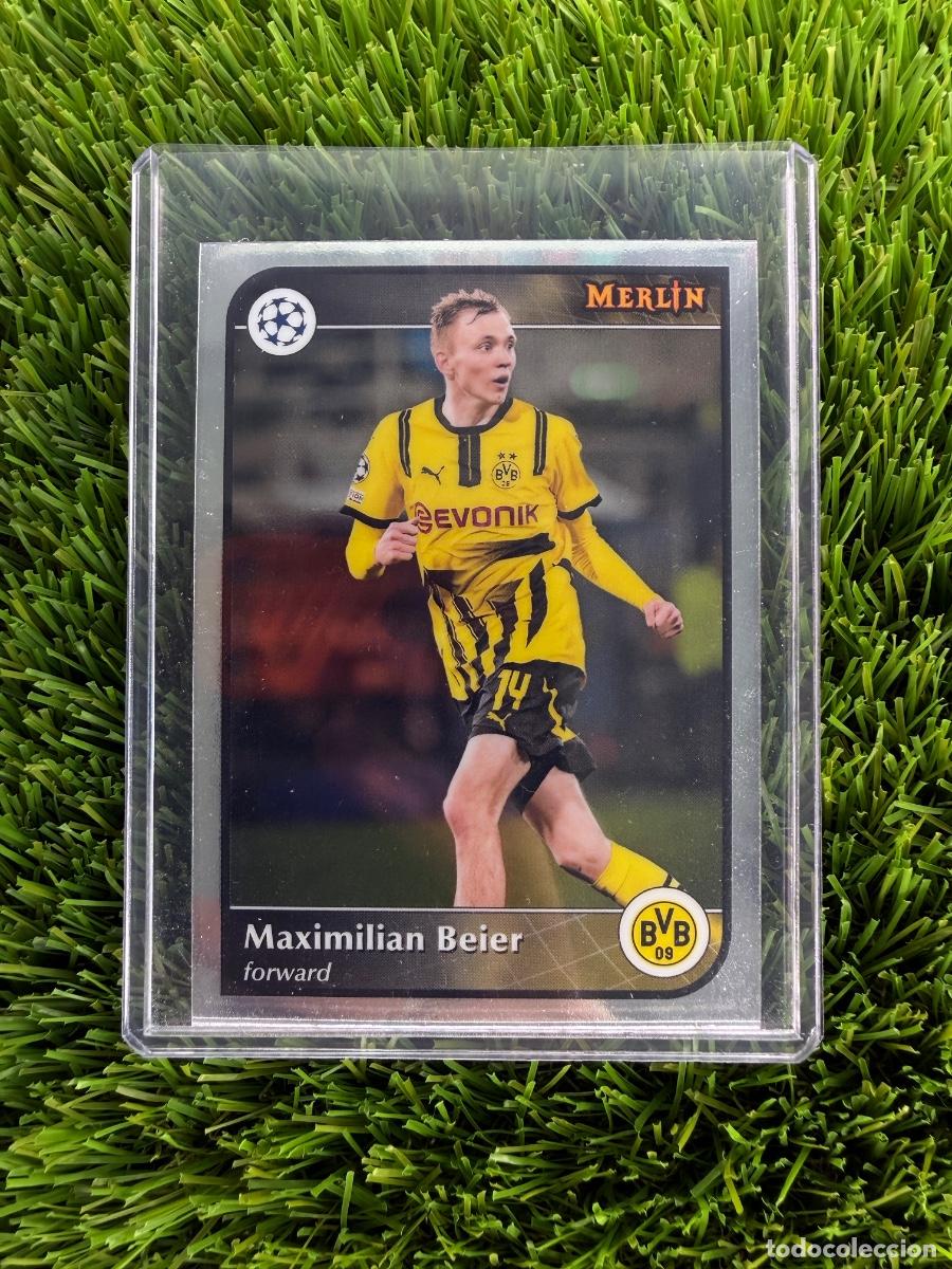 Fu&szlig;ball-Sticker: N&ordm; 114 Maximilian Beier Borussia de Dortmund Merlin Chrome 24 25