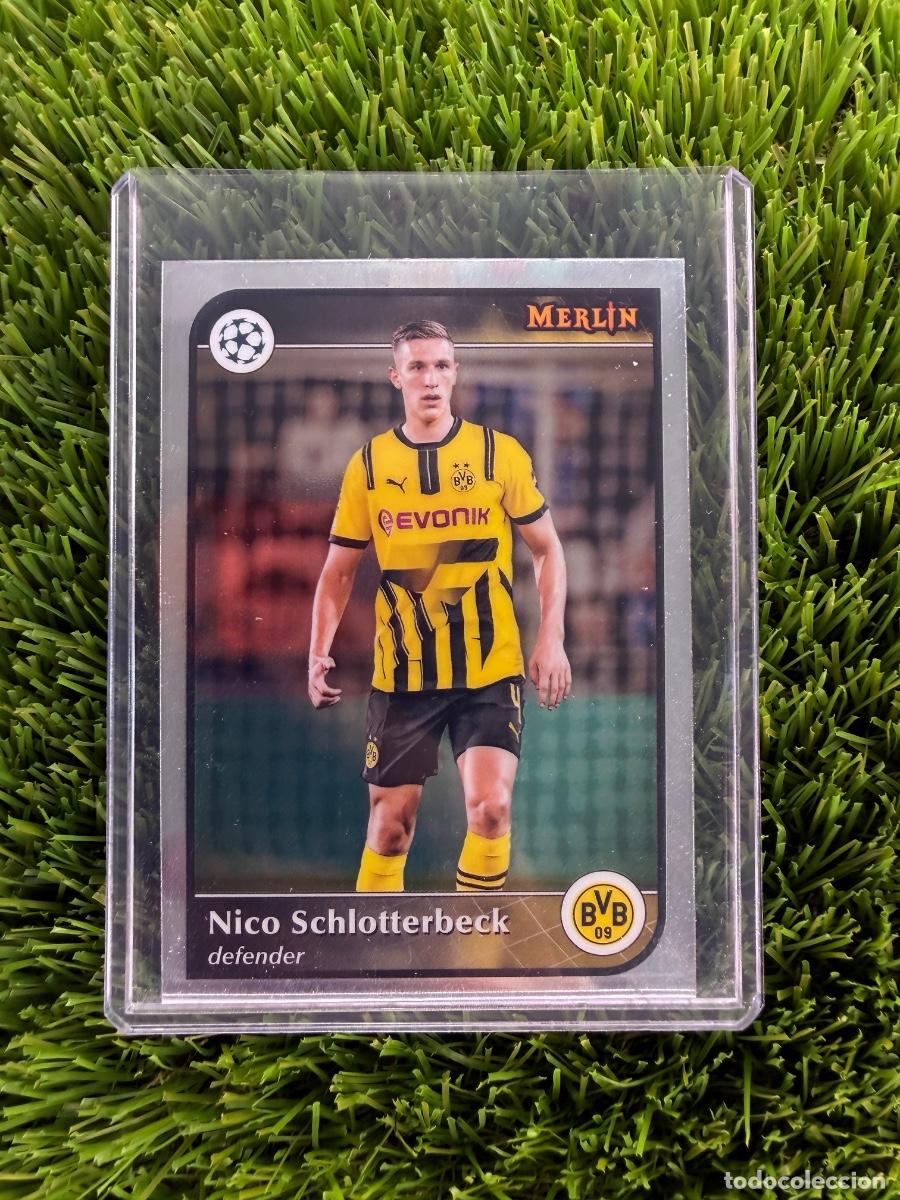 Fu&szlig;ball-Sticker: N&ordm; 150 Nico Schlotterbeck Borussia de Dortmund Merlin Chrome 24 25